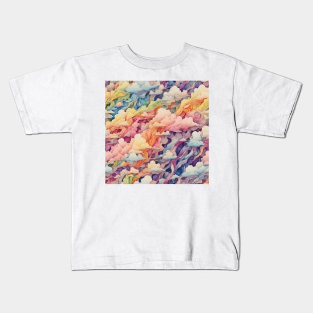 Prismatic Dreamscape Kids T-Shirt by GracePaigePlaza